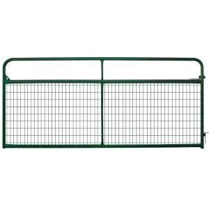 12' ECONOMY WIRE FILD GATE GREEN