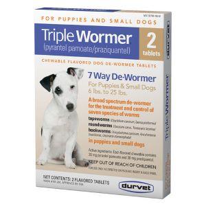 TRIPLE WORMER PUP/SM DOG 2CT