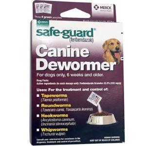 SAFEGUARD CANINE DEWORMER 40LB