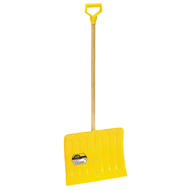 STEEL SHOVEL POLY D HDL