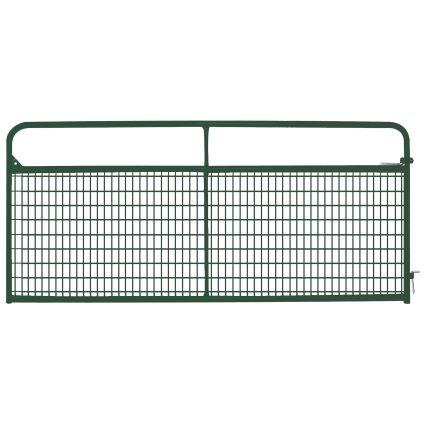 10' ECONOMY WIRE FILD GATE GREEN