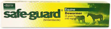 SAFEGUARD HORSE DEWORMER 25GM