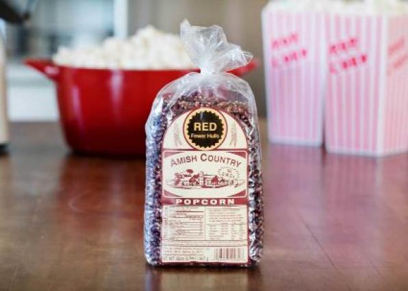 RED POPCORN 2LB POLY BAG