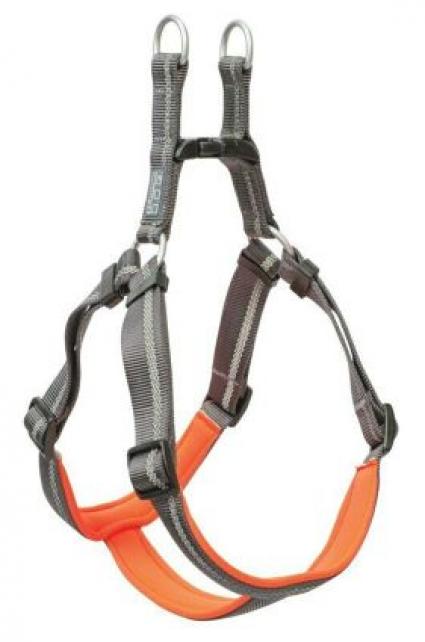 MEDIUM HARNESS DK GRY/ORG