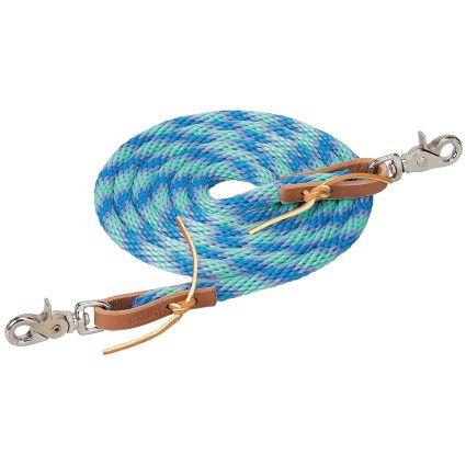 3/8X8' POLY ROPER REIN, Q15