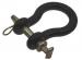 STRAIGHT CLEVIS FGD BLK 1"