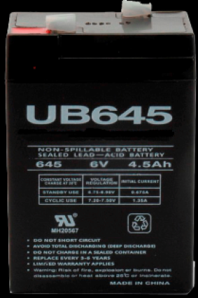 AGM 6 Volt 5AH CB645
