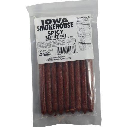 8OZ BEEF STICKS SPICY