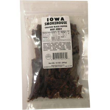 10OZ BEEF JERKY CRACKD BLACK PEP