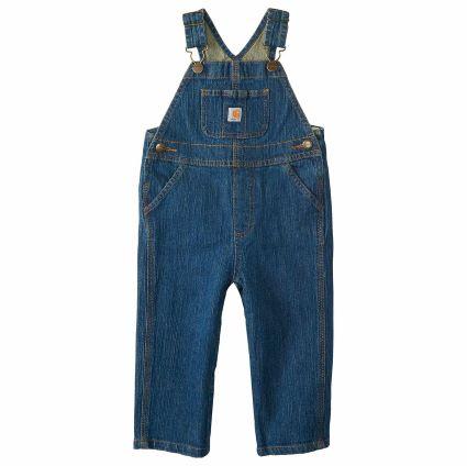 WASHED DENIM BIB