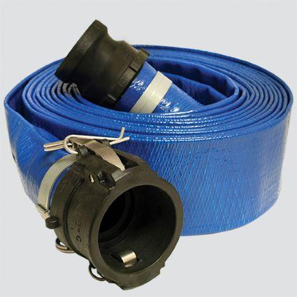 2"X50' PVC BLUE DISCHARGE HOSE