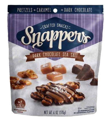 SNAPPERS DARK CHOCO SEASALT 6OZ