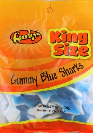 GUMMI BLUE SHARKS 4.5OZ
