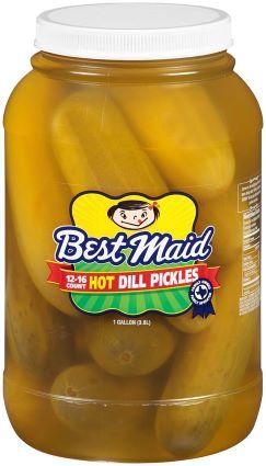 BEST MAID WHOLE HOT PICKLE GAL