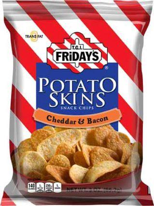 TGIF CHEDDAR BACON POTATO SKINS