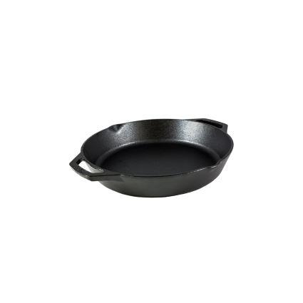 12" CASTIRON PAN 2 ASSIST HDLS