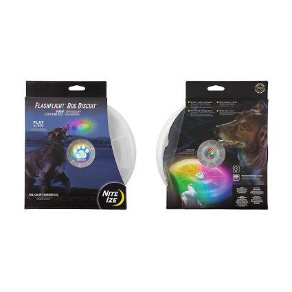 LIGHT UP FLYING DISC RECHARGEABL