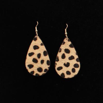 CHEETAH PRINT ON LG TRDRP ERRING