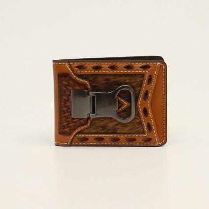 ARIAT BFLD MONEY CLIP CALF HAIR