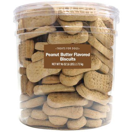 6LB DOG BISCUIT PEANUT BUTTER