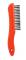 BRUSH WIRE SHOE HANDLED, STAINLS
