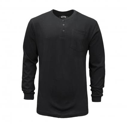 HEAVYWEIGHT LS POCKET HENLEY