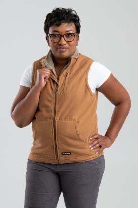 WMS CANYON SHERPA LINED VEST