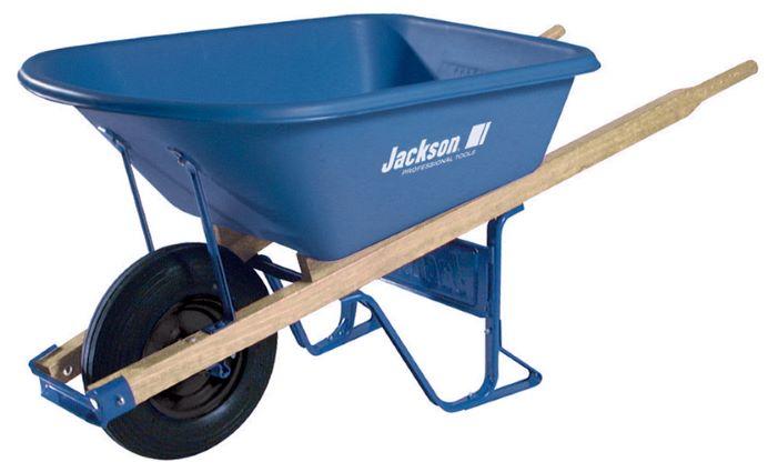 JACKSON  5.75CF POLY WHEELBARROW