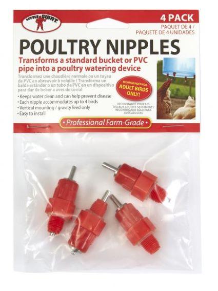 POULTRY NIPPLE 4PK