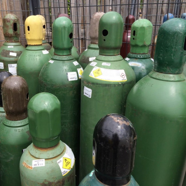 GAS BOTTLES &amp; GASES