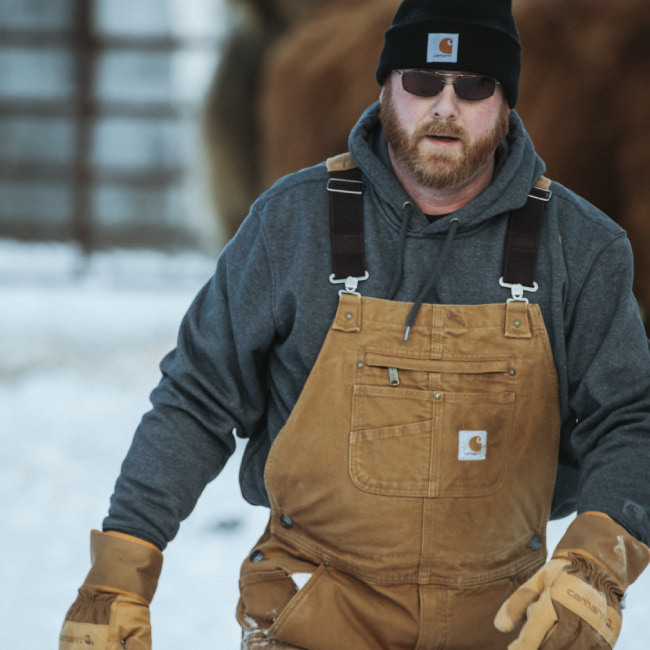 MEN'S INSULATED BIB OVERALLS