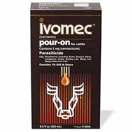 250ML POUR-ON IVOMEC DEWORMER