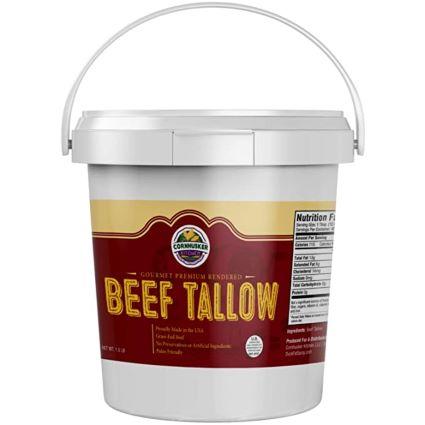 Rendered Beef Tallow Tub