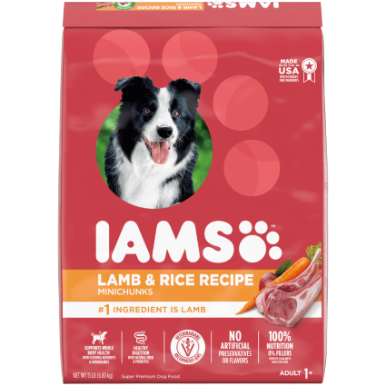 15# IAMS MINICHUNK LAMB & RICE