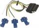 4 WIRE FLAT 12" W/THREE SPLICES