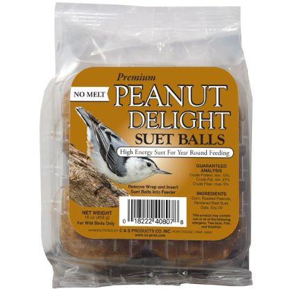 PEANUT DELIGHT SUET BALLS 4PK