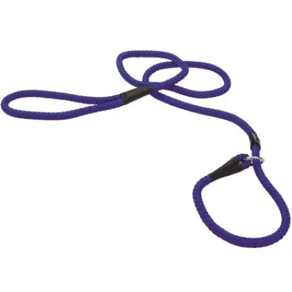 SLIP ROPE LEASH BLUE