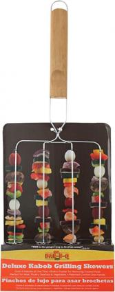 DELUXE KABOB GRILLING SKEWERS