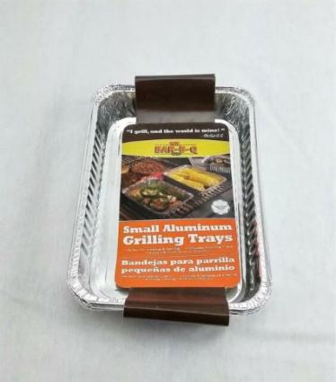 SMALL ALUMINUM GRILL TRAYS