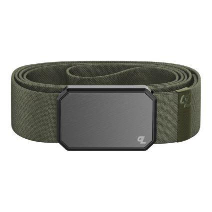 GROOVE BELT OLIVE GUN METAL