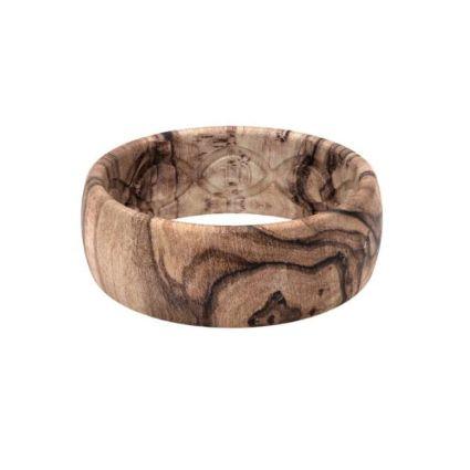 GROOVE RING NOMAD BURL WALNUT 9