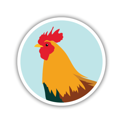 CHICKEN STICKER