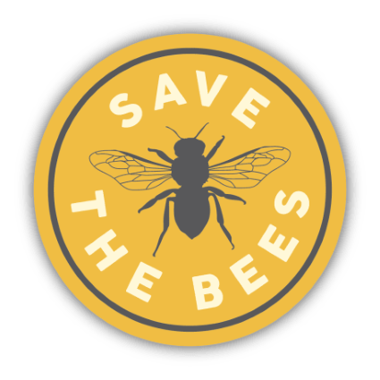 SAVE THE BEES STICKER