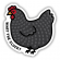 WHAT THE CHICKEN STICKER