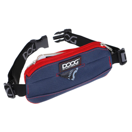 DOOG MINI WALKIE BELT NAVY RED