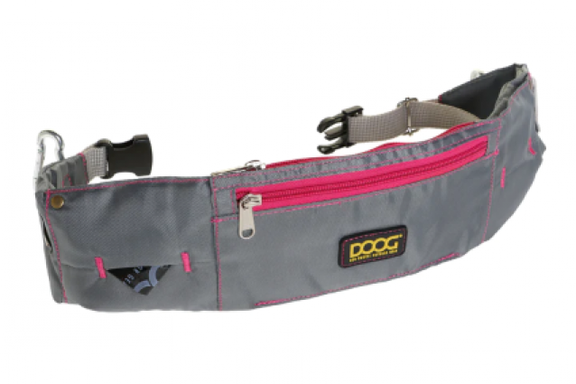 DOOG WALKIE BELT GREY PINK