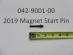 2019 MAGNET START PIN