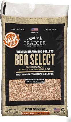 TRAEGER BBQ SELECT PELLTS 30LB