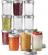 12PK 8OZ JELLY CANNING JARS