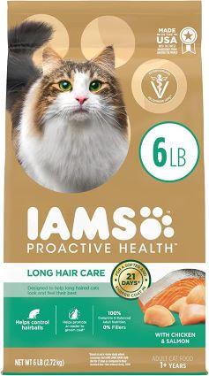 6# IAMS LONG HAIR DIET